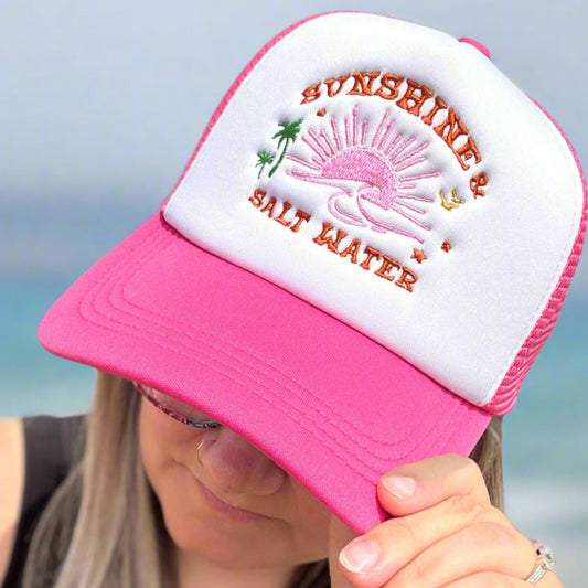 Sunshine & Salt Water Trucker Hat