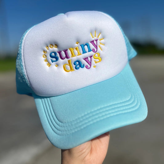 Made For Sunny Days Bright Trucker Hat