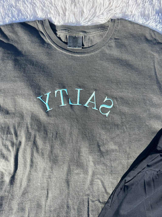 Backwards Salty Short Sleeve Shirt