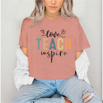 Love Teach Inspire T-Shirt